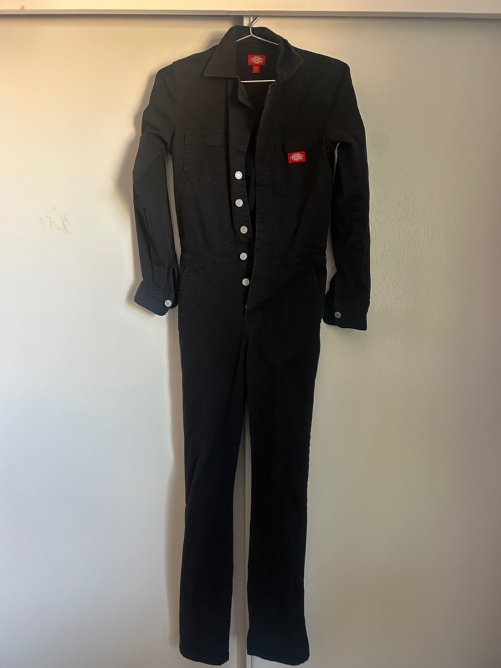 Dickies Black Women's Coverall Jumpsuit Sz XS